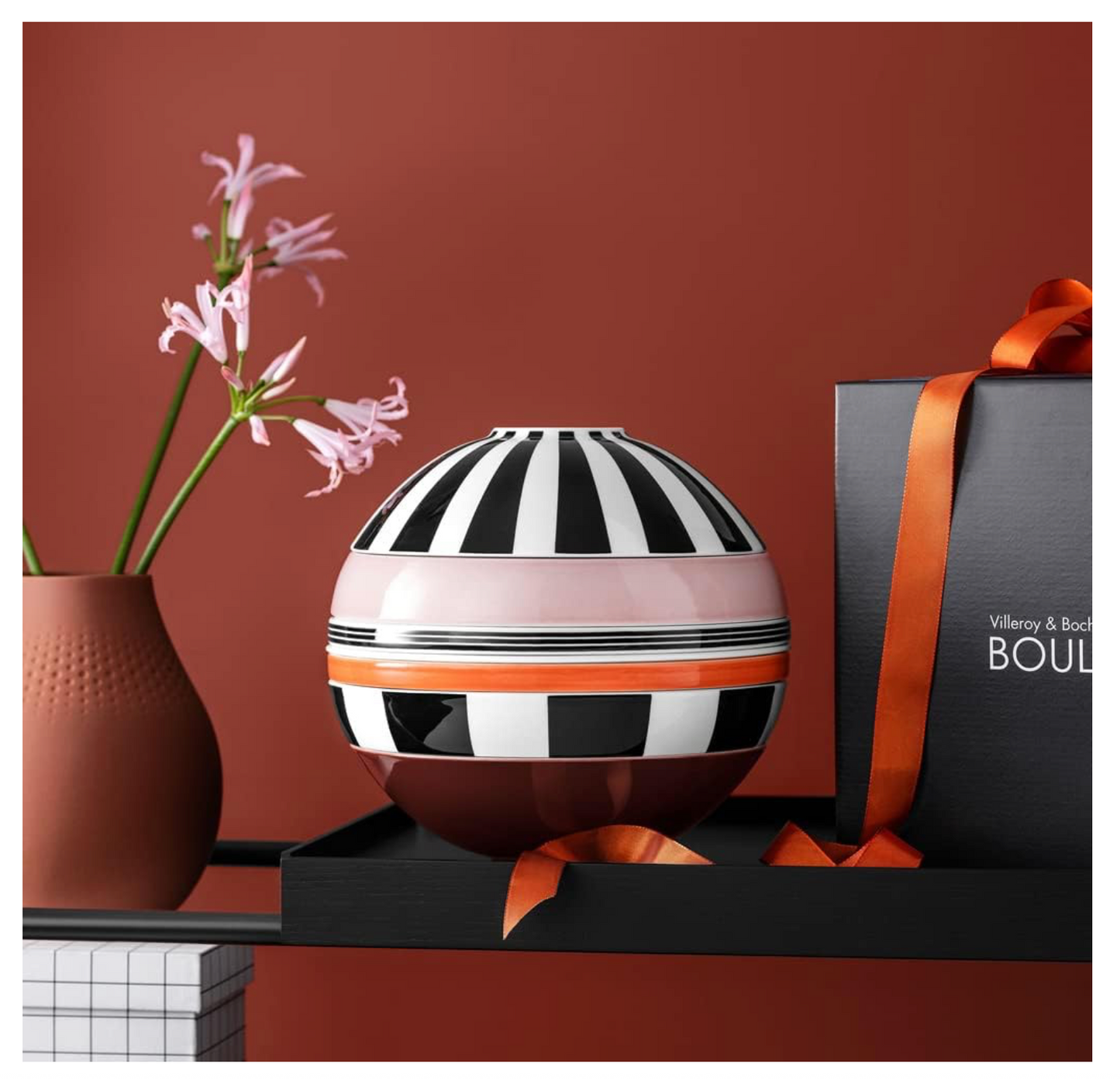 Villeroy & Boch - La Boule Memphis, set da tavola 7 pezzi per due persone, Porcellana Premium