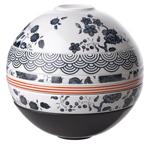 Villeroy & Boch - La Boule Paradiso, set di stoviglie da 7 pezzi per due, porcellana, edizione compleanno limitata per collezionisti