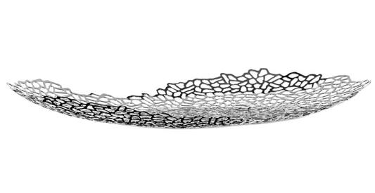Alessi Officina Opus Centrotavola, Acciaio Inossidabile 18/10, Argento