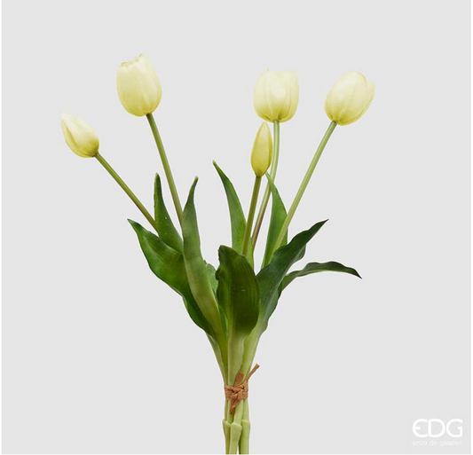 EDG Enzo de Gasperi Bouquet di tulipani Bianchi