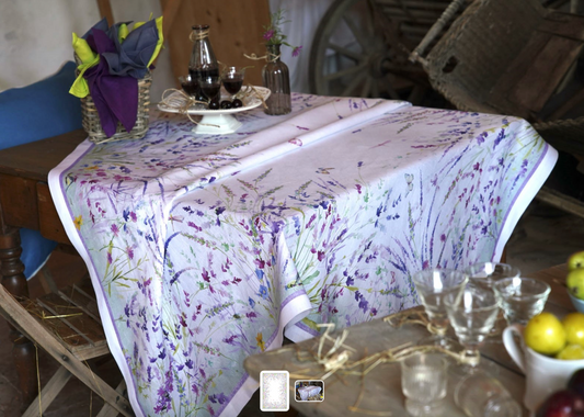 Tessitura Toscana Teleria SPIGO Tovaglia di lino 270x170CM