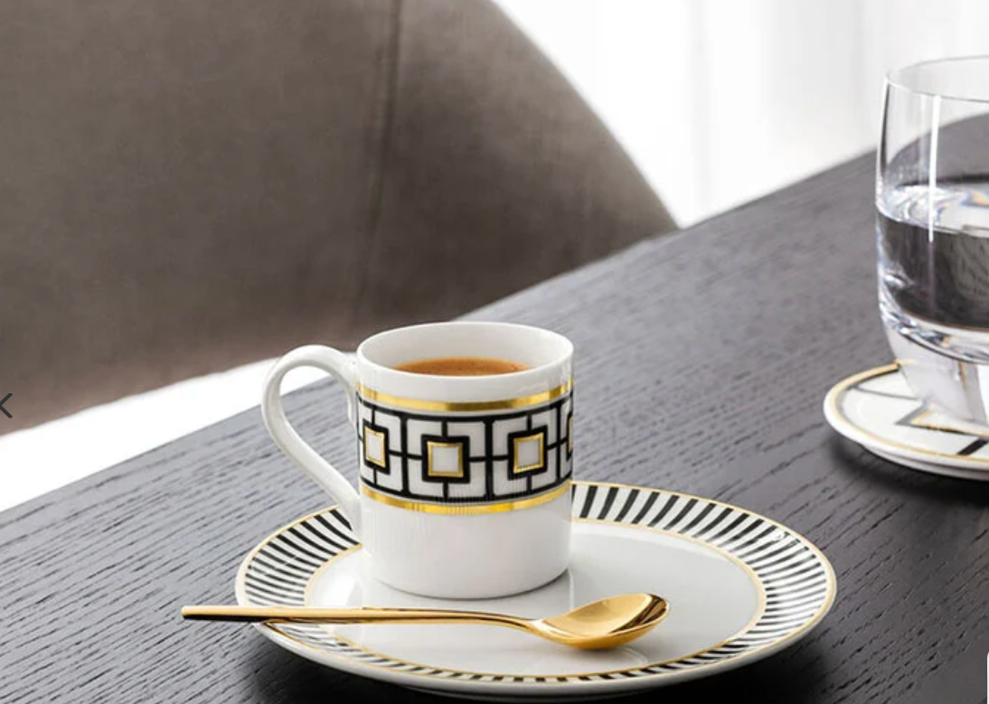 VILLEROY & BOCH Metro Chic Set 6 Piattini Espresso