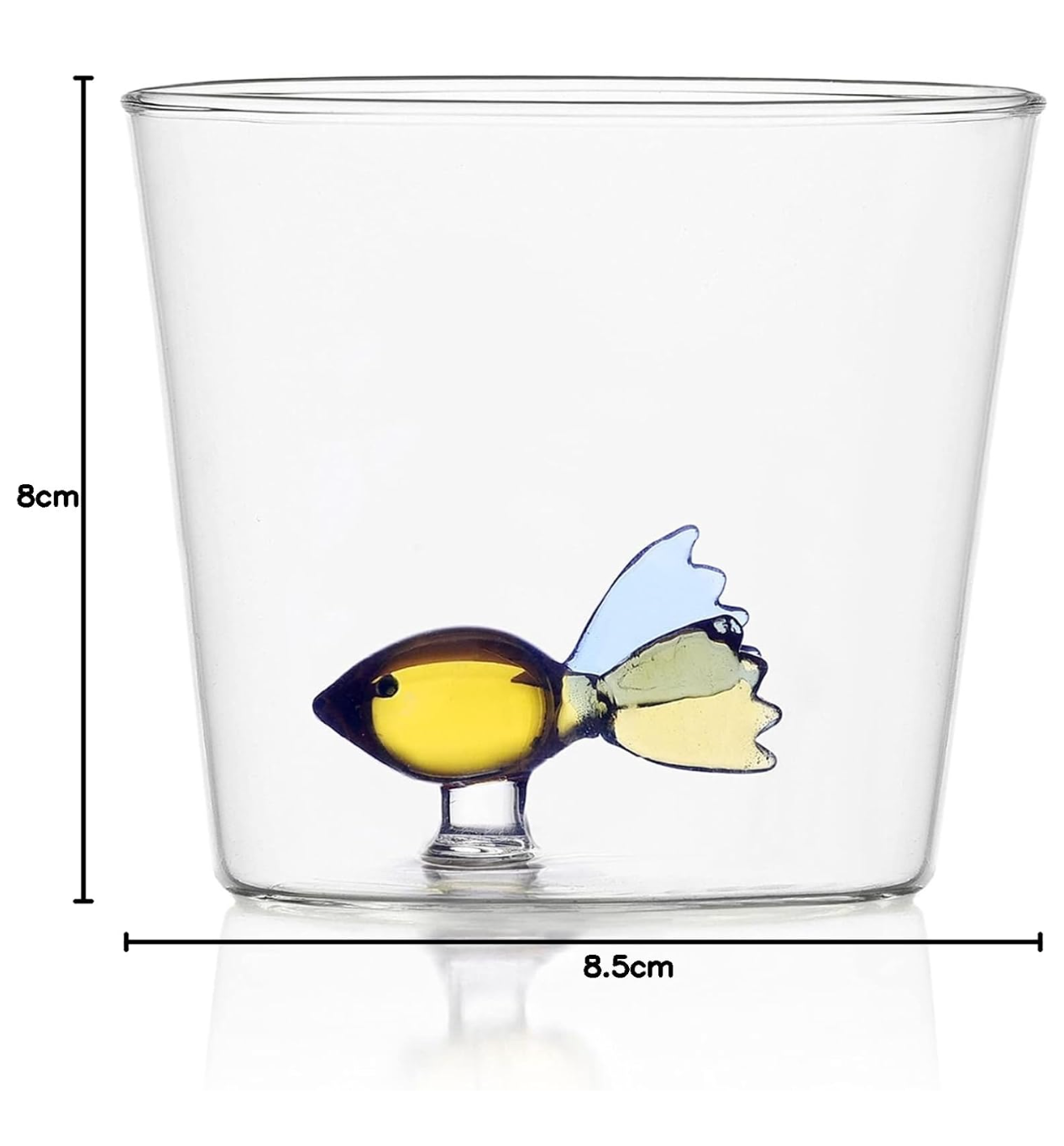 Ichendorf Milano 0.09352383 Tumbler Pesce Colorato Collezione Animal Farm