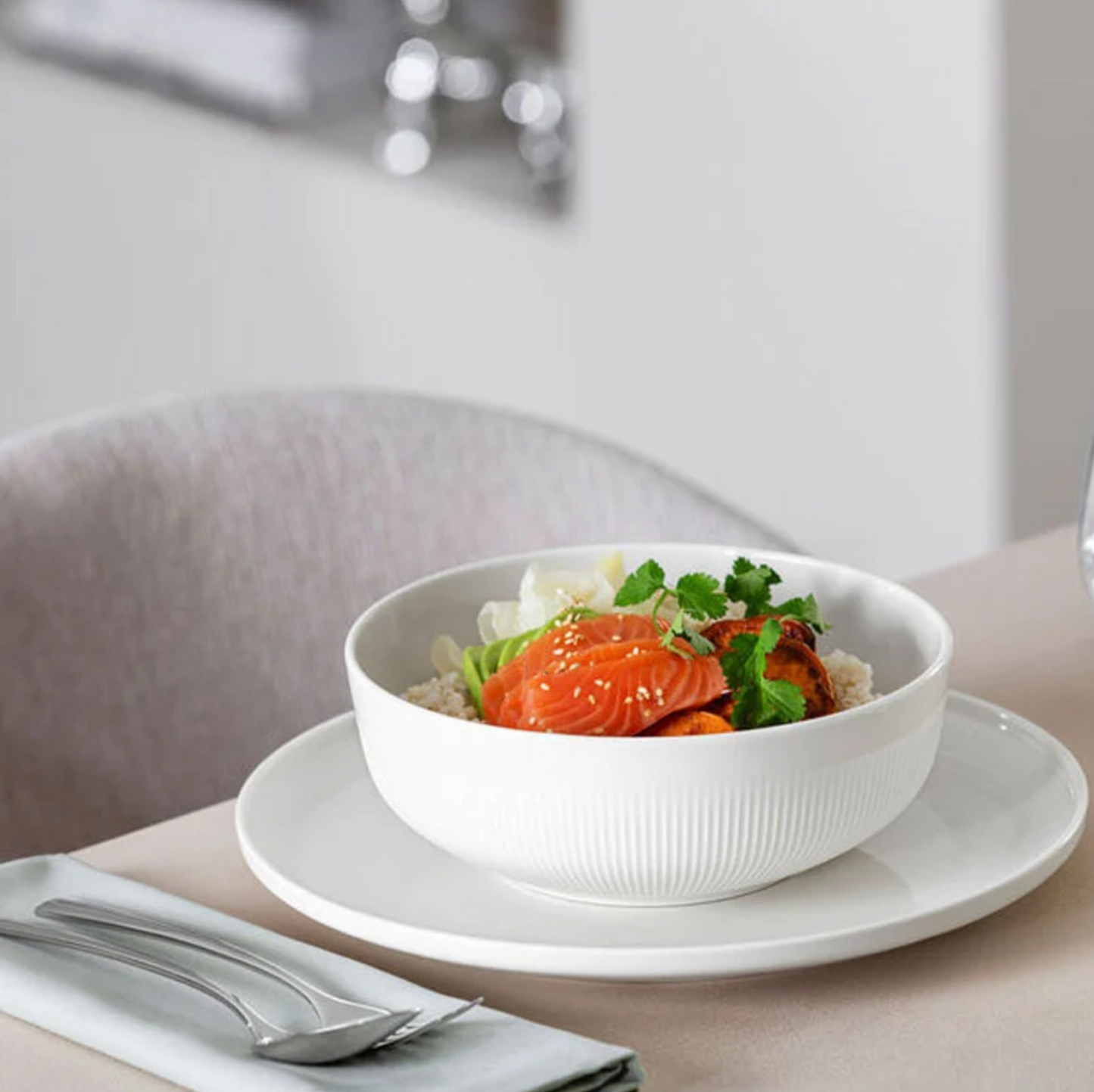 VILLEROY & BOCH Afina Set 6 Piatti Piani 27 cm