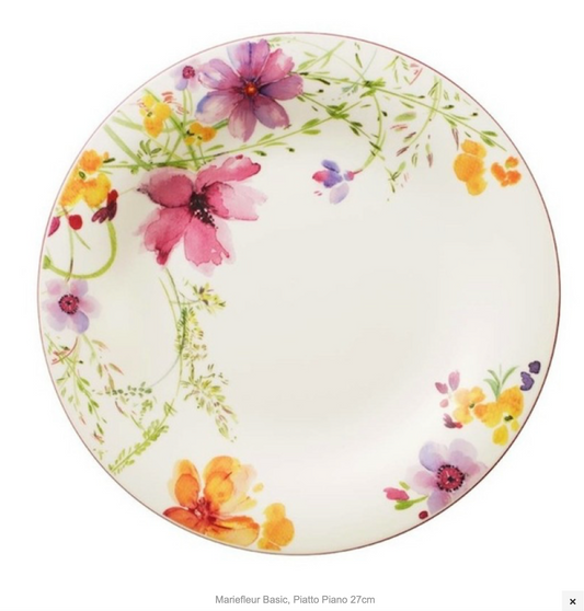 Mariefleur Basic, Piatto Piano 27cm
