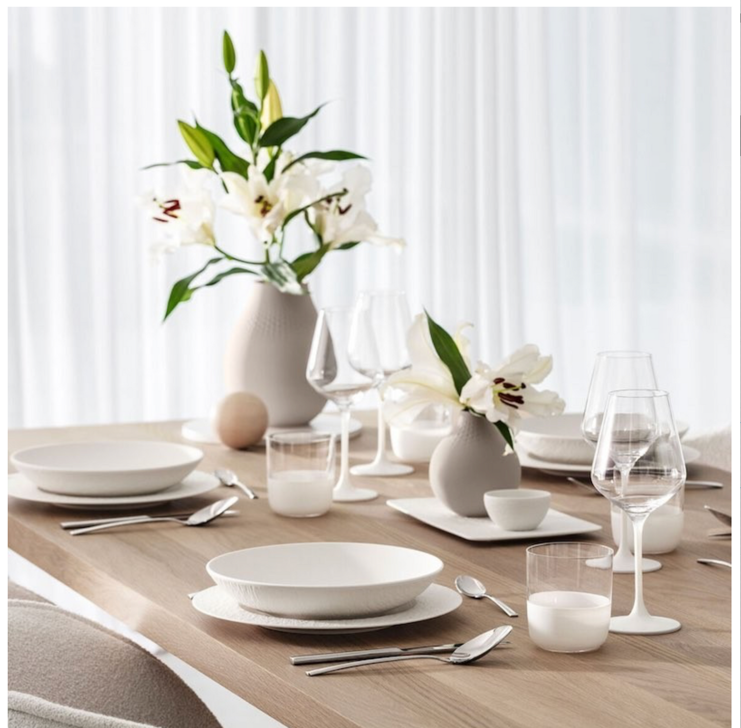 Manufacture Rock Blanc, Calice Vino Bianco set 4 pezzi