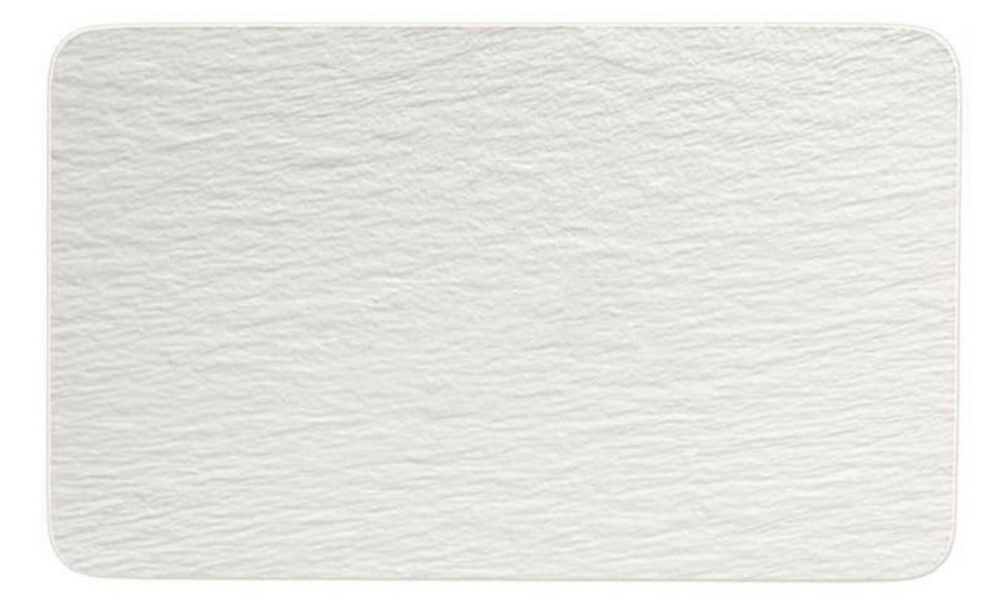 Manufacture Rock Blanc, Piatto Rettangolare 28cm
