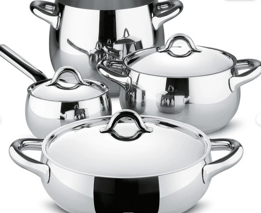 Alessi Batteria Pentole 7 pezzi Mami SG100S7