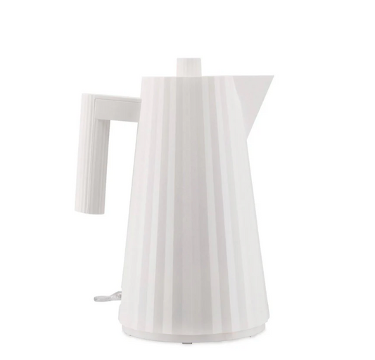 Alessi Bollitore Elettrico Plissé Bianco 170 cl