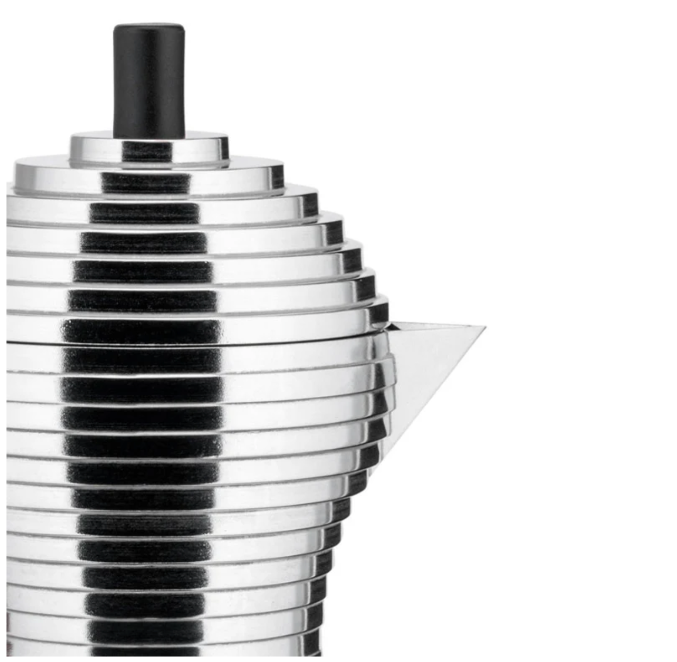 Alessi Caffettiera Pulcina Acciaio 3 Tazze
