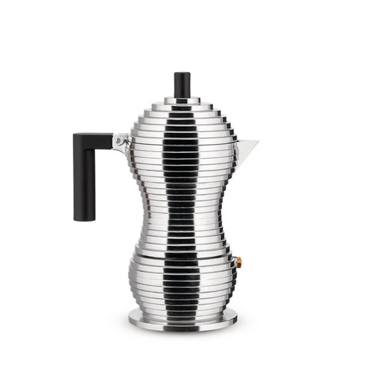 Alessi Caffettiera Pulcina Acciaio 3 Tazze