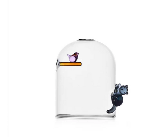 Ichendorf Milano Birds Candeliere Controvento Gatto e Uccello