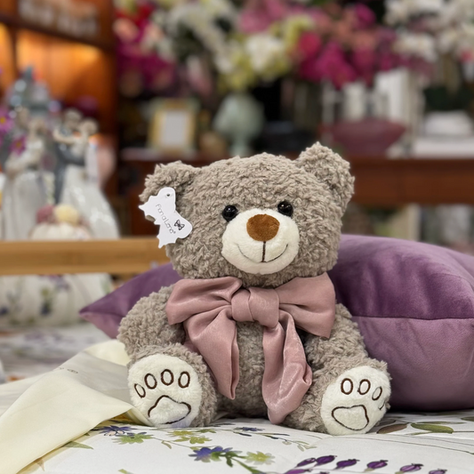 Fiori Di Lena Teddy c/ Fiocco rosa