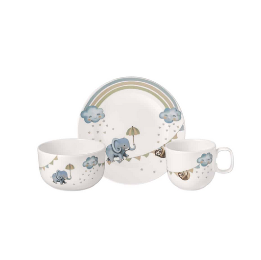 Set pappa Elefante per bambini 3 pezzi, multicolore Villeroy & Boch