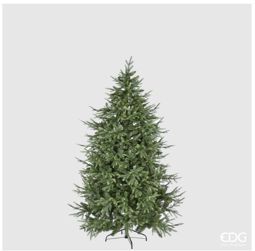 PRE-ORDINE EDG Enzo de Gasperi Albero di Natale Pino Luxury 180 cm con 3000 mini led D136