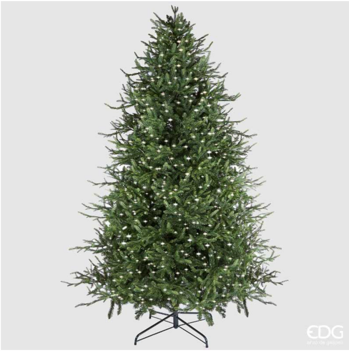 PRE-ORDINE EDG Enzo de Gasperi Albero di Natale Pino Luxury 240 cm con 5000 mini led D152
