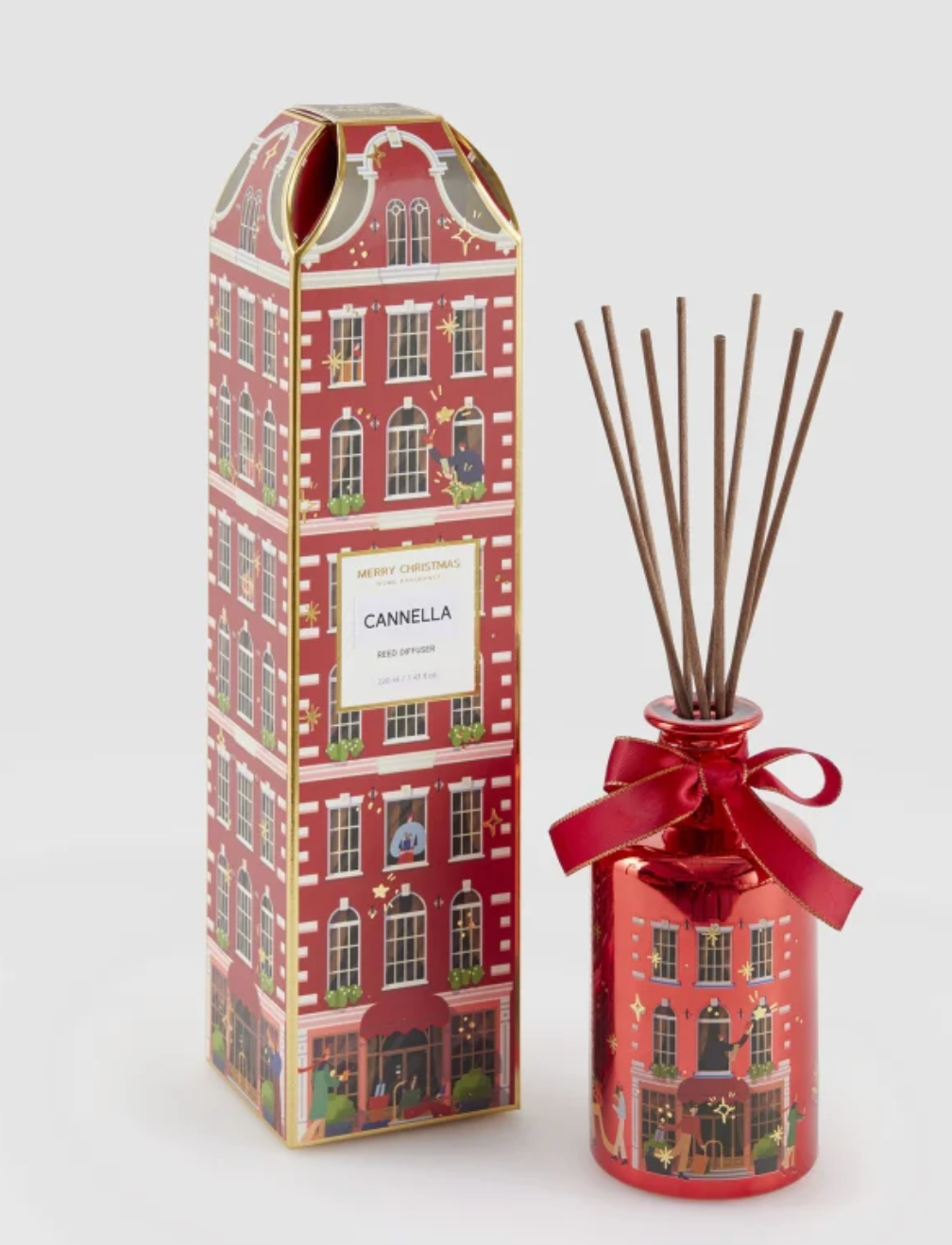 EDG Profumatore di Natale Rue de Rivoli 200 Ml H 13,5 Cm