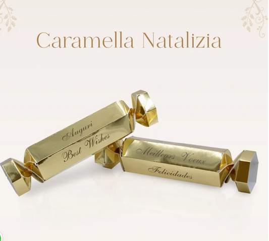 OREFICE Caramella Natalizia Con Torroncini Misti Incartati