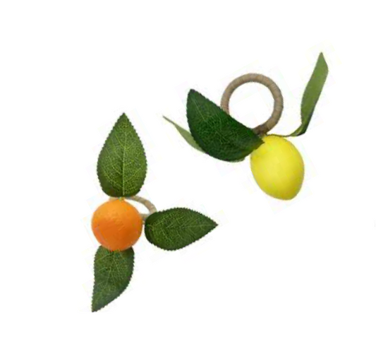 Blanc Mariclò' Porta Tovagliolo Assortito Limone e Mandarino