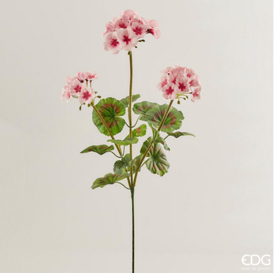 EDG GERANIO RAMO ARTIFICIALE H70 Rosa