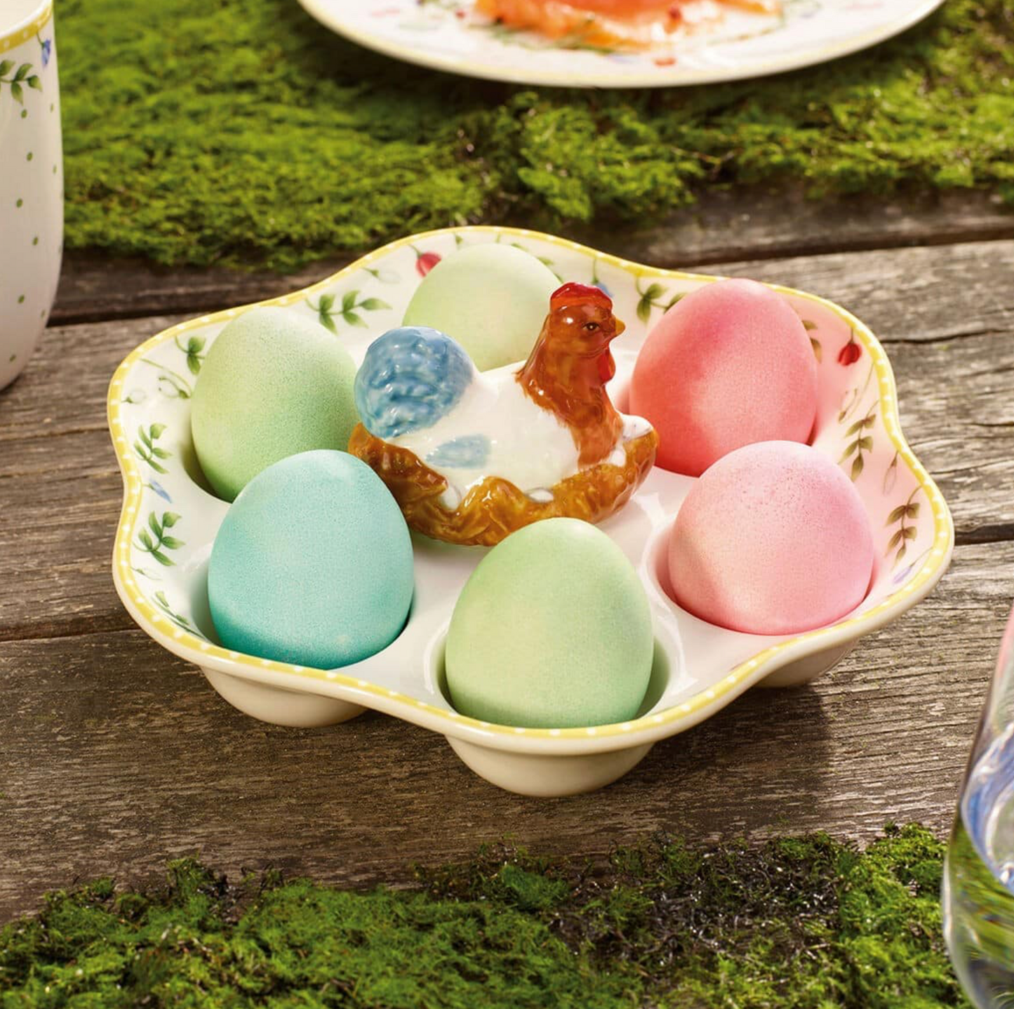 Piatto Uova Gallo e Gallina Spring Awakening Villeroy & Boch