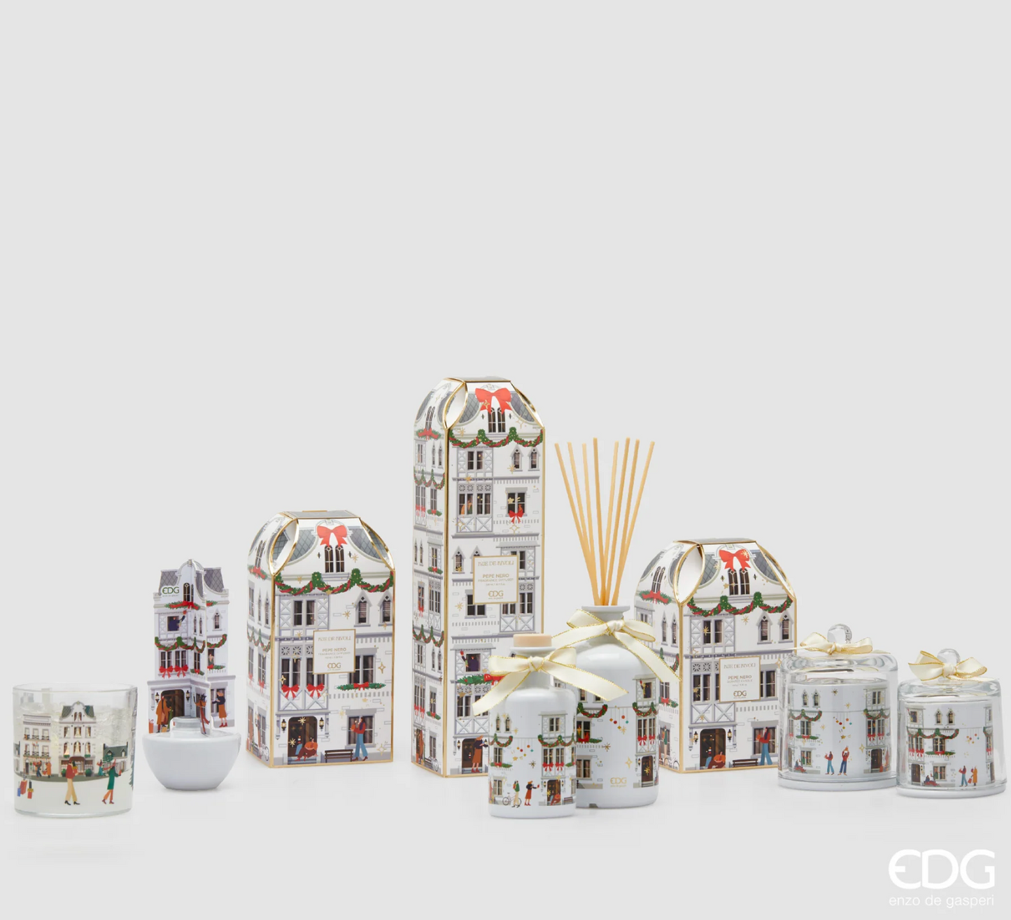 EDG Profumatore di Natale Rue de Rivoli 100 Ml H 22 Cm