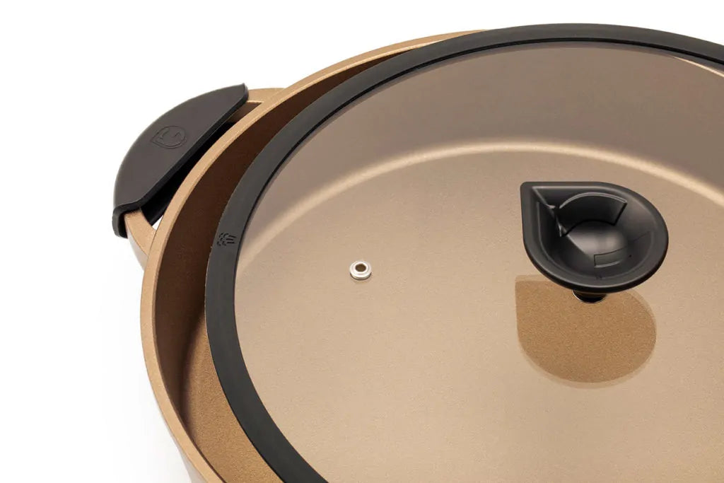 Luchetti -K360 – Tegame antiaderente Ø 32 cm in alluminio pressofuso