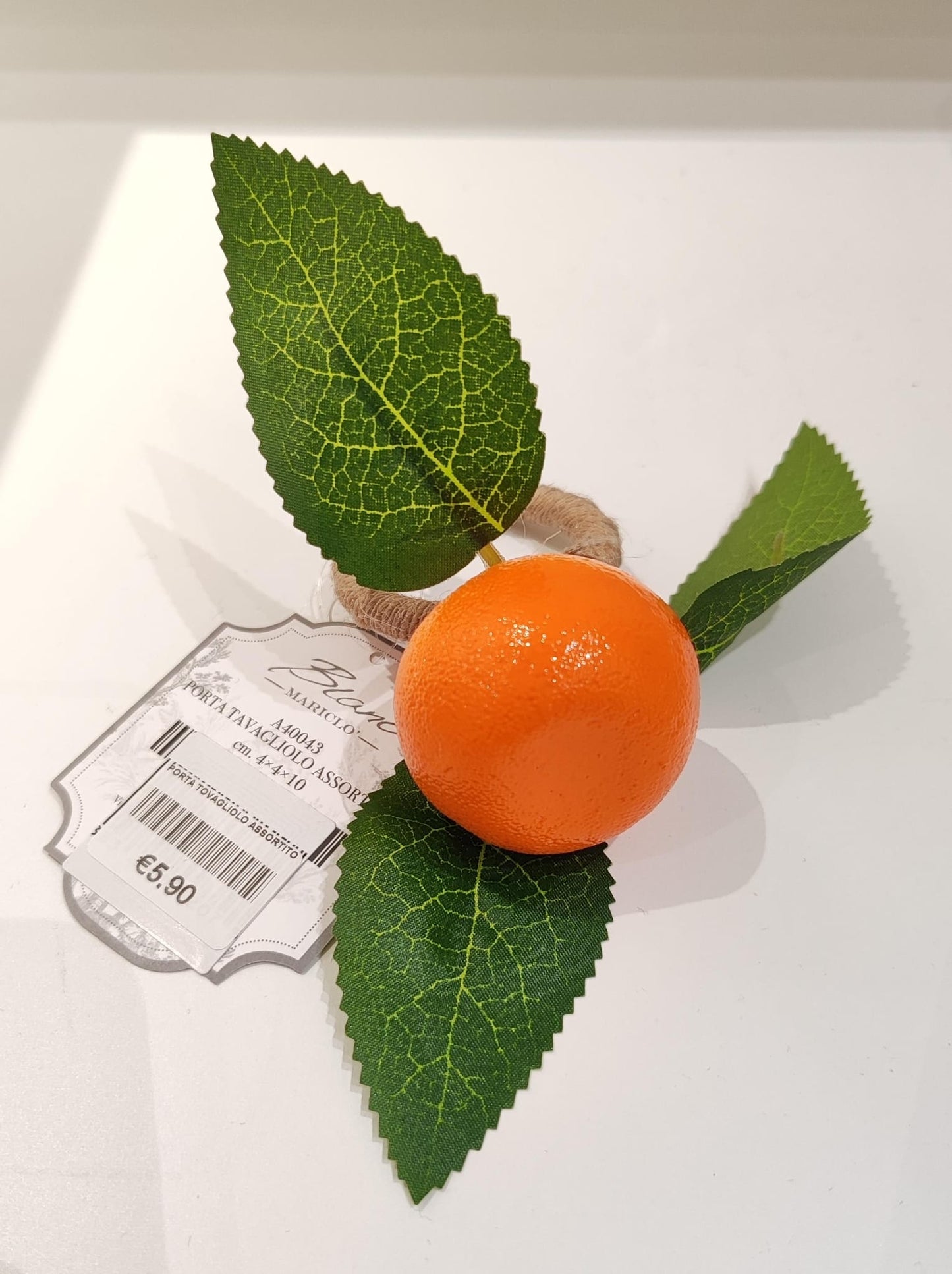 Blanc Mariclò' Porta Tovagliolo Assortito Limone e Mandarino