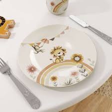 Villeroy & Boch-Boho Kids Set di stoviglie per bambini 3 pz. beige, Premium Porcelain