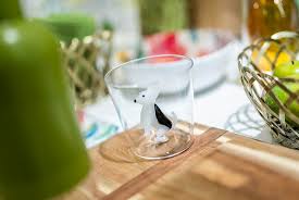 Ichendorf Milano Dogs Tumbler Bull Terier in Vetro Borosilicato