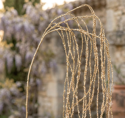 FIORI DI LENA Ramo Pendente Dorato