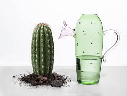 Ichendorf Milano Desert Plants Clessidra Cactus Verde in Vetro Borosilicato