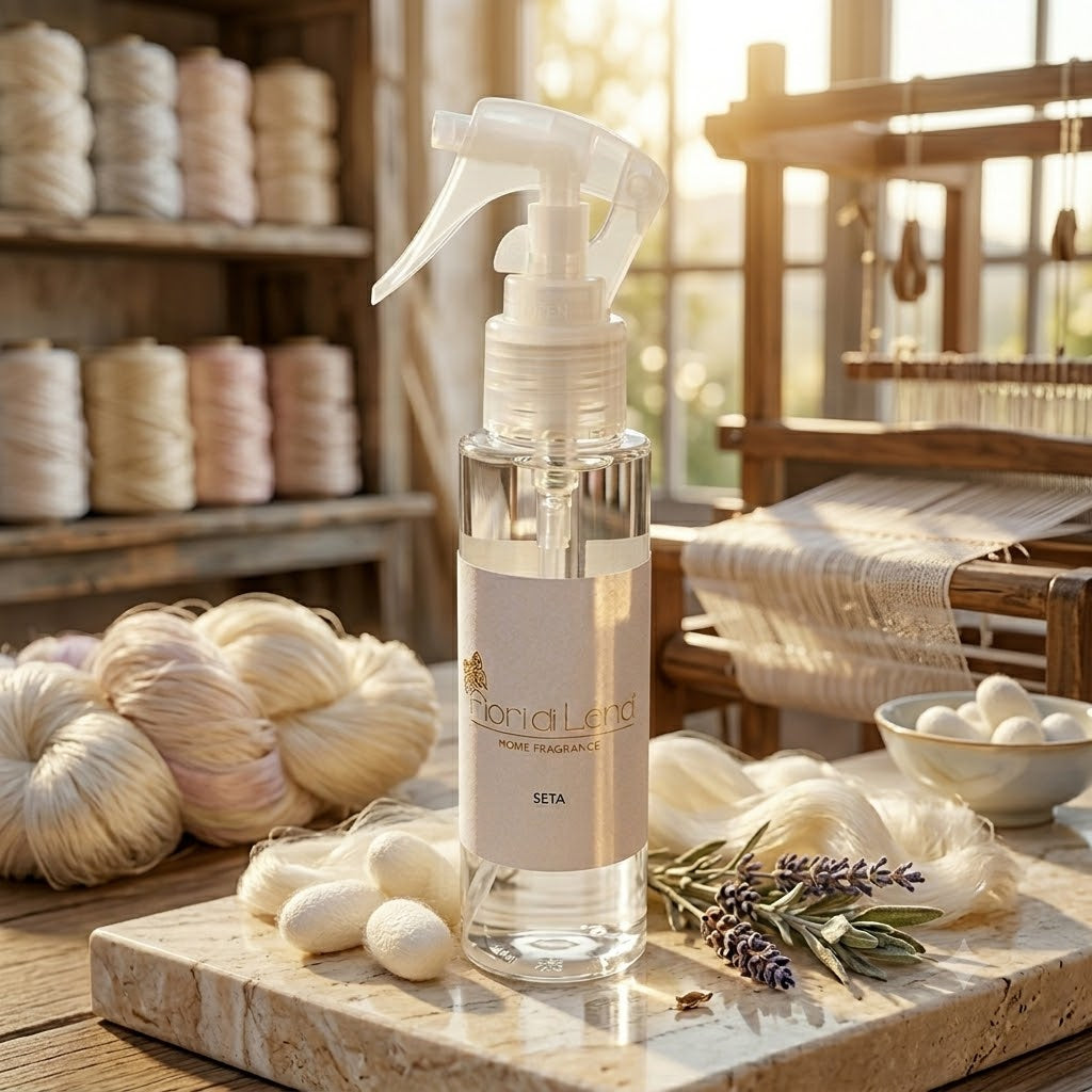 Fiori di lena Spray multiuso per tessuti e ambiente 100ml 3 varianti(1pz) Seta
