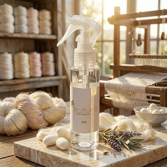 Fiori di lena Spray multiuso per tessuti e ambiente 100ml 3 varianti(1pz) Seta
