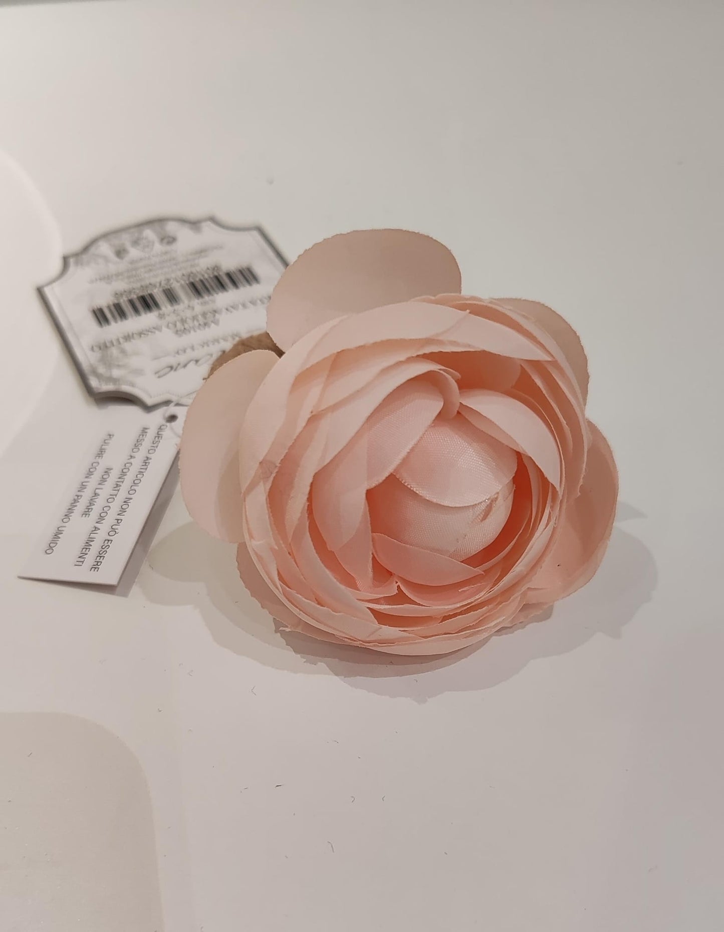 Blanc Mariclo' Portatovagliolo Rosa Assortito in Due Colori Bianco E Rosa