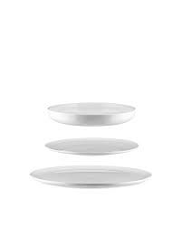 ITSUMO SERVIZIO PIATTI TAVOLA BIANCO 12 PZ