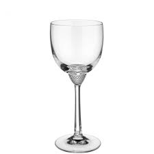 Villeroy & Boch - bicchiere vino bianco Octavie, pregiato calice cristallo, ricchi decori per ambiente uniche, trasparente, per lavastoviglie, 225 ml