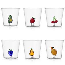 Ichendorf Tumbler-Bicchiere Limoni Fruits And Flowers