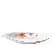 Villeroy & Boch Mariefleur Serve & Salad Coppa piana, 34 cm, Porcellana Premium, Basic