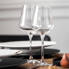 Villeroy & Boch - La Divina Bicchiere Da Vino Rosso Set di 4 Trasparente, Lavabile in Lavastoviglie, Bicchieri Design, Bicchieri Di Vino Grande, Cristallo