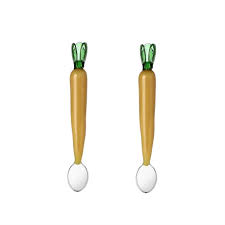 Ichendorf Vegetables Set 2 Cucchiaini Carrot