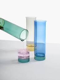 Ichendorf – Vaso Bamboo Grove viola-blu H35