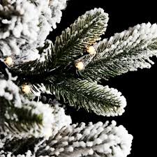 PRE-ORDINE EDG Enzo de Gasperi Albero di Natale Pino Merano innevato 210 cm senza led