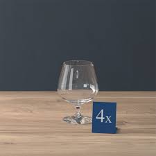 Villeroy & Boch - Entrée coppa da brandy, set da 4, 400 ml, cristallo, trasparente