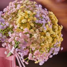 EDG Ramo Gypsophila cespuglio artificiale H40 cm 4 varianti(1pz)