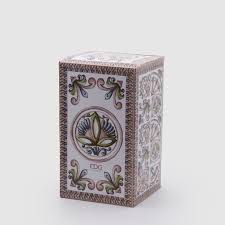 EDG Enzo De Gasperi Portacandela Sicily Poly Rosa H36 cm