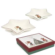 Nuvole di Stoffa Set 2 piatti stella Bear