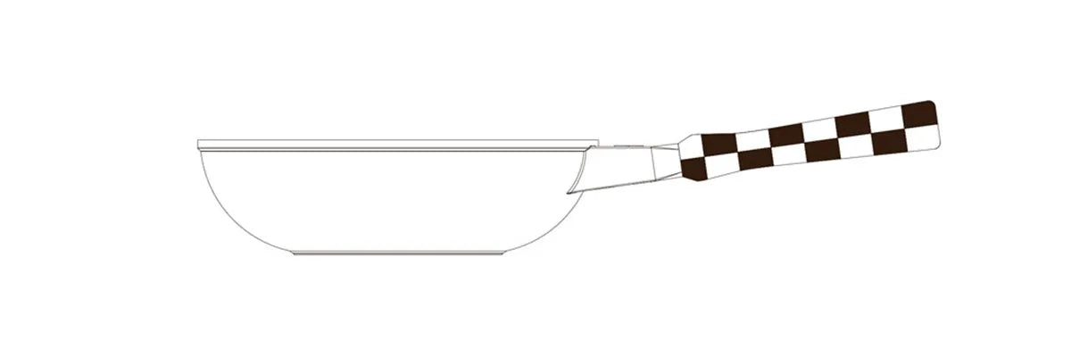 Luchetti K360 – Wok Signature antiaderente Ø 28 cm in alluminio pressofuso