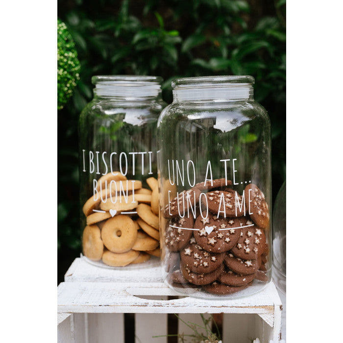 Barattolo in Vetro Uno a Te… e Uno a Me Nuvole di Stoffa