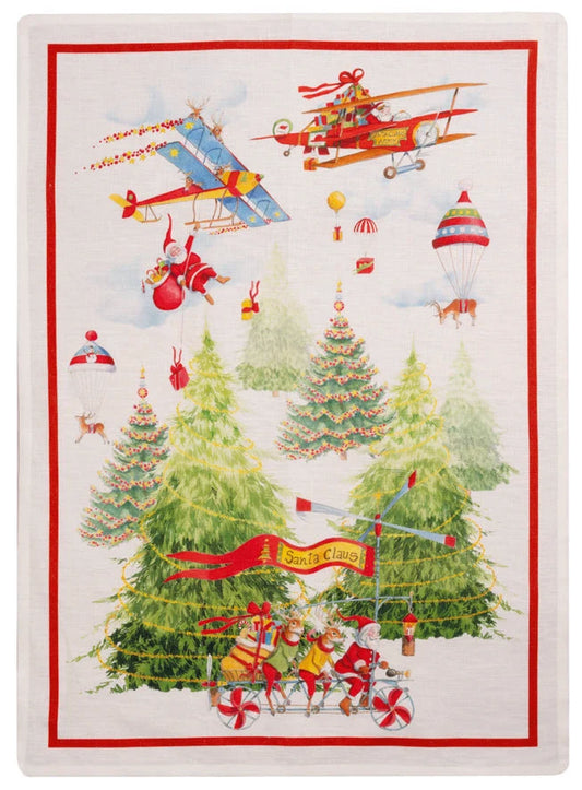 TESSITURA TOSCANA TELERIE Air Christmas - Canovaccio 50X70CM